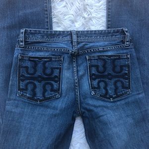 Tory burch blue jeans